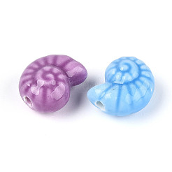 Glazed Porcelain Beads&nbsp;X-PORC-I028-02A-01