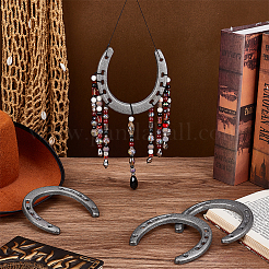 4Pcs Cast Iron Horseshoe Wall Decorations&nbsp;AJEW-PH0007-63