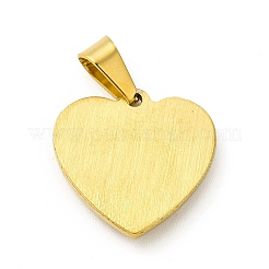 PVD Vacuum Plating 304 Stainless Steel Pendants&nbsp;STAS-A073-14G