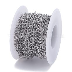 Tarnish Resistant 304 Stainless Steel Twisted Chains&nbsp;CHS-A003K-0.6mm