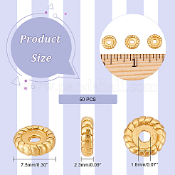 Brass Beads&nbsp;KK-DC0001-23