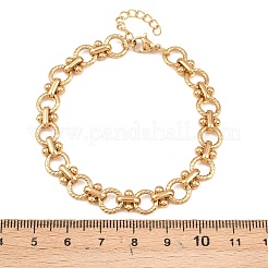 304 Stainless Steel Link Chain Bracelets for Women&nbsp;BJEW-H207-01D-G