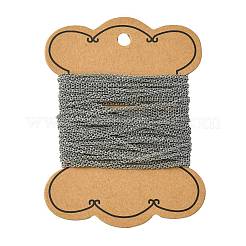 Tarnish Resistant 304 Stainless Steel Cable Chains&nbsp;CHS-O005-19B