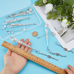 10Pcs 2 Styles Iron Brooches&nbsp;JEWB-FH00057