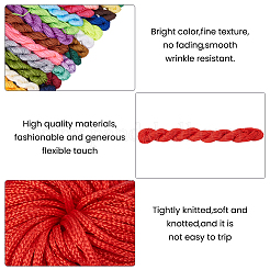 Nylon Thread Nylon String for Beading Jewelry Making&nbsp;NWIR-PH0001-37-WH