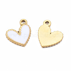 304 Stainless Steel Charms&nbsp;STAS-S080-044G-NR