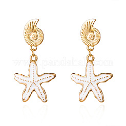 Alloy Enamel Dangle Stud Earrings&nbsp;WGF525D-01