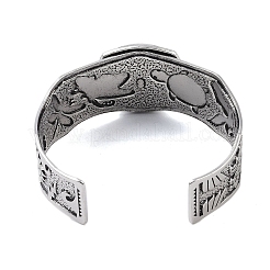 Constellation Alloy Open Cuff Bangles for Women Men&nbsp;LS-BJEW-C064-01AS-05
