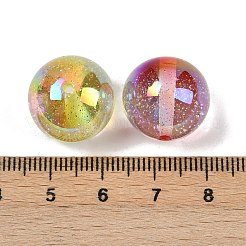 UV Plating Transparent Acrylic Beads&nbsp;OACR-A040-05