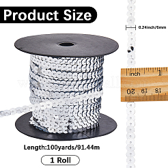 Plastic Paillette Beads&nbsp;FIND-WH20002-34A
