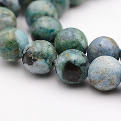 Natural Variscite Bead Strands&nbsp;G-P300-01-8mm