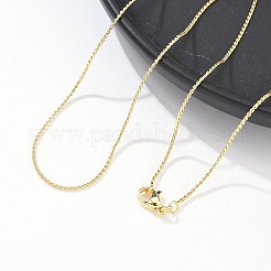 Brass Serpentine Chains Necklace for Women&nbsp;NJEW-P265-14G