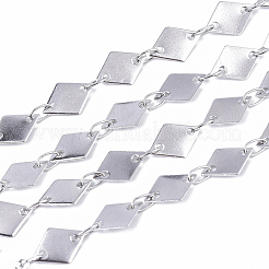 Tarnish Resistant 304 Stainless Steel Link Chains&nbsp;CHS-S006-JN949-1