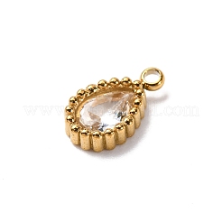 Glass Charms&nbsp;STAS-D361-02G-02