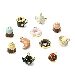 17Pcs 17 Styles Alloy Enamel Charms&nbsp;FIND-CJ0005-04