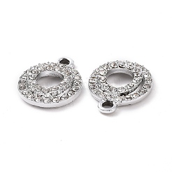 Alloy Crystal Rhinestone Pendants&nbsp;ALRI-H004-20P