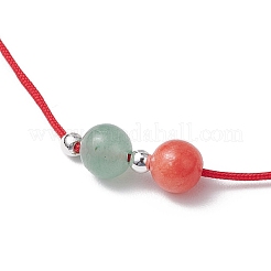 6Pcs Natural Gemstone Beads  Bracelets for Men Women&nbsp;BJEW-JB11752