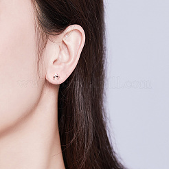 925 Sterling Silver Stud Earrings&nbsp;HJEW-FF0012-26