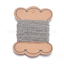 Tarnish Resistant 304 Stainless Steel Cable Chain&nbsp;CHS-L024-019P