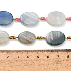 Natural Banded Agate Beads Strands&nbsp;G-A321-E03-01A