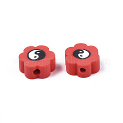 Handmade Polymer Clay Beads&nbsp;CLAY-S096-046