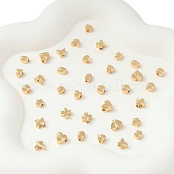35Pcs 7 Styles Brass Beads&nbsp;KK-FS0001-69