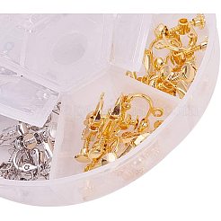 Brass Screw Clip Earring Converter&nbsp;KK-PH0021-02M