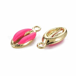Alloy Enamel Pendants&nbsp;PALLOY-T065-27G