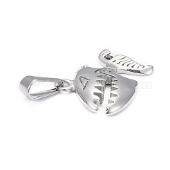 304 Stainless Steel Pendants&nbsp;STAS-H110-02AS