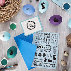 PVC Plastic Clear Stamps&nbsp;DIY-WH0618-0042