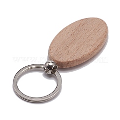 Beech Wood Keychain&nbsp;KEYC-WH0004-09