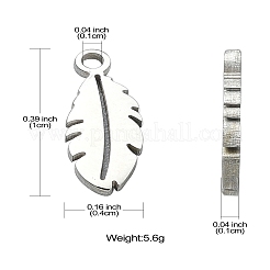 304 Stainless Steel Charms&nbsp;STAS-CJC0008-09P