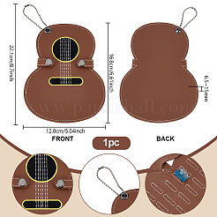 Imitation Leather Guitar Pick Bag&nbsp;AJEW-WH0077-193