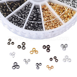 Brass Crimp Beads&nbsp;KK-YW0001-17