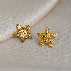 304 Stainless Steel Stud Earrings&nbsp;WG5A733-01