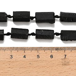 Natural Black Tourmaline Beads Strands&nbsp;G-F716-01-A01
