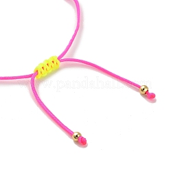 Cross & Glass Seed Braided Bead Bracelet&nbsp;KG3745-4
