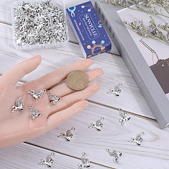 100Pcs Tibetan Style Alloy Pendants&nbsp;FIND-SC0006-32