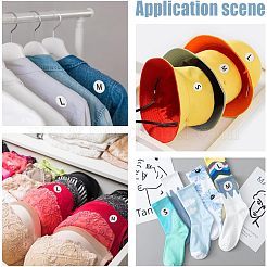 7 Rolls 7 Styles Paper Self-Adhesive Clothing Size Labels Sticker Rolls&nbsp;DIY-OC0004-34