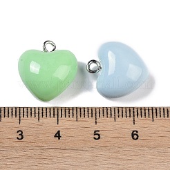 Opaque Resin Pendants&nbsp;RESI-H162-07P-03