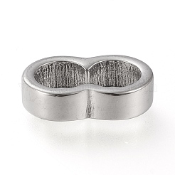 Tarnish Resistant 304 Stainless Steel Slide Charm&nbsp;STAS-K199-13P