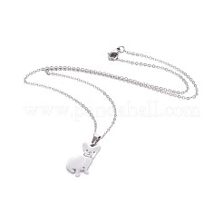 Tarnish Resistant 304 Stainless Steel Puppy Jewelry Sets&nbsp;SJEW-F208-04P