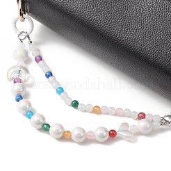 Resin & Acrylic Beaded Mobile Straps&nbsp;HJEW-JM01137