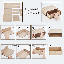 MDF Drawer&nbsp;DIY-WH0622-329