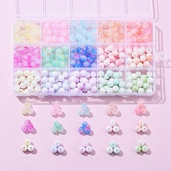 Transparent & Two Tone Opaque Acrylic Beads&nbsp;SACR-FS0001-24