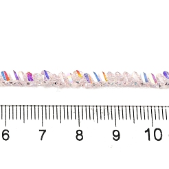 Transparent Glass Beads Strands&nbsp;X-EGLA-P061-04A-AB06