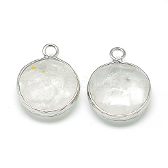 Natural Quartz Crystal Pendants&nbsp;G-Q964-05P