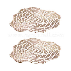Hollow Rose PVC Hot Pads Holders&nbsp;BT-TAC0001-03B