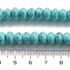 Synthetic Turquoise Beads Strands&nbsp;G-P559-A11-01