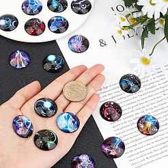 Glass Cabochons&nbsp;GGLA-SC0001-07B